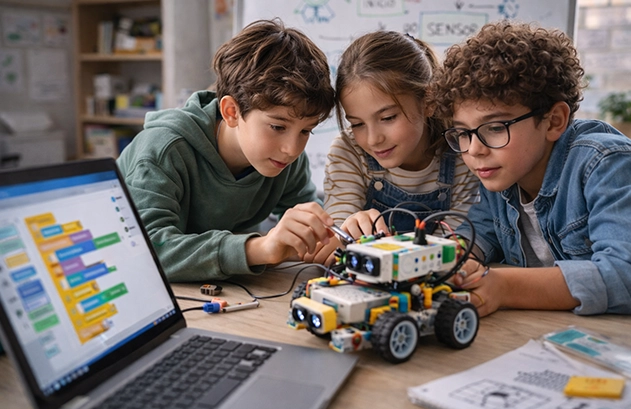 Centro Ingenio. programación y robótica, de 10 a 12 años