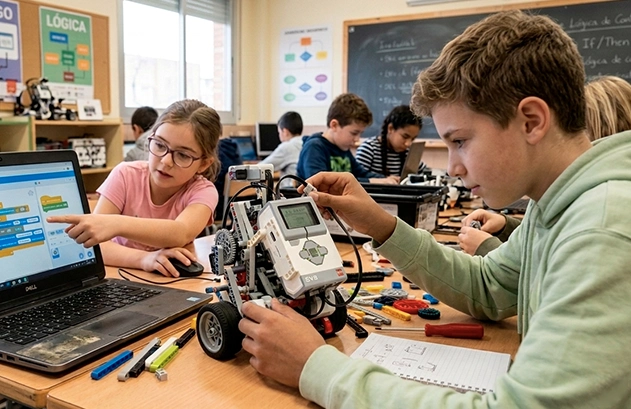 Programación y Robótica, para 10 a 12 años​