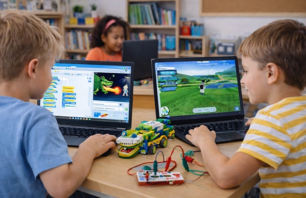 Centro Ingenio. Programación y robótica scratch lego wedo de 8 a 10 ños