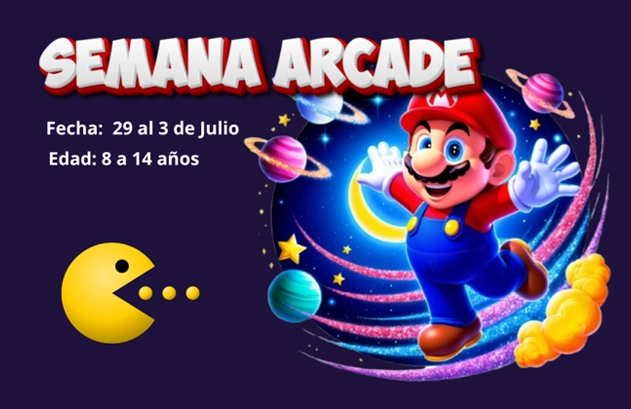 Semanas tecnológicas. Verano 2026 – Semana Arcade